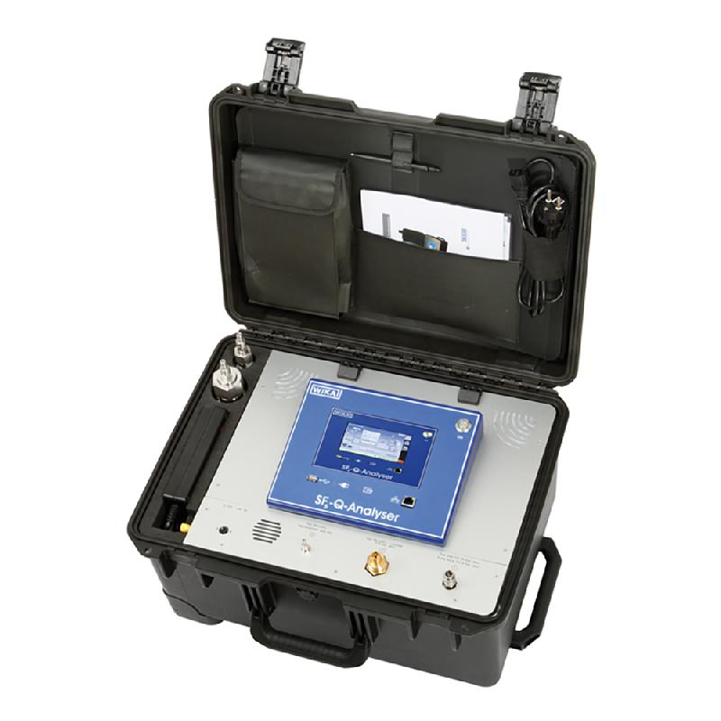 GA11-SERIE | Analyseur multigaz WIKA pour SF6, g3 ou N2 avec écran tactile et capteurs intégrés_0