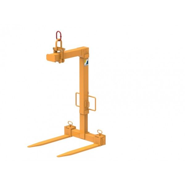 Lève-palette GER-RH - Sécatol SA - Charge 2T à 3T - Réglable en hauteur avec fourches minces_0