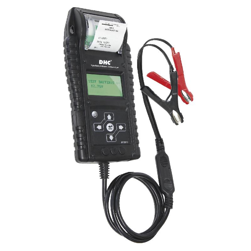 Testeur de batterie GYS BT2010 Start-Stop - DHC - 055339 avec imprimante intégrée et gestion logicielle_0