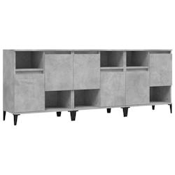 Helloshop26 - Buffet bahut commode armoire meuble de rangement organisateur cuisine salle de séjour salons 3 pcs 60 x 35 x 70 cm 02_0037118 - 3000213_0