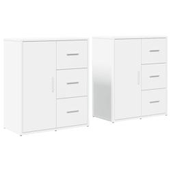 Helloshop26 - Buffet bahut commode armoire meuble de rangement organisateur cuisine salle de séjour salons lot de 2 60 x 31 x 70 cm 02_0036675 - 3000_0