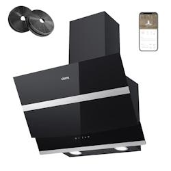 Hotte aspirante CIARRA A+++ 650 m³/h 60 cm tête libre WIFI + APP & Touch Control Booster VM6736NB - noir inox CBCB6736N_0