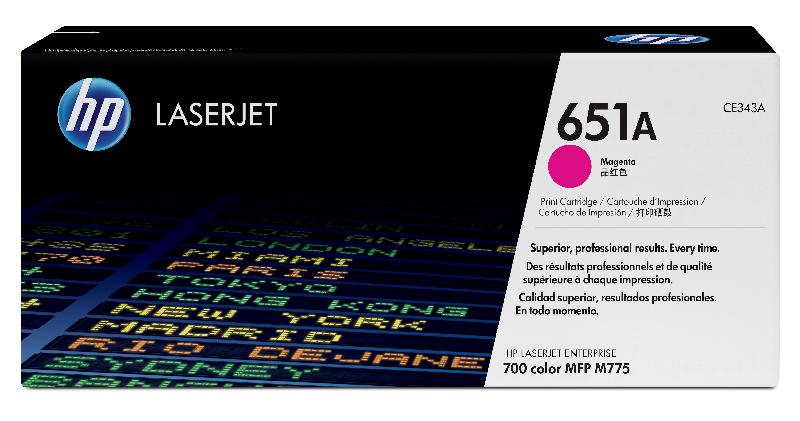 HP 651A toner LaserJet magenta authentique_0