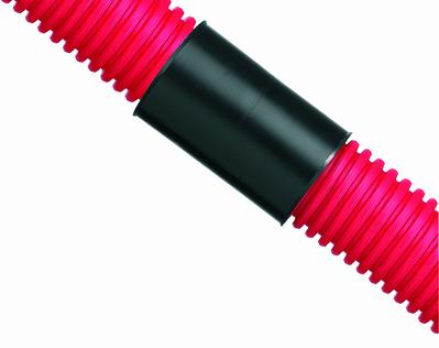 Manchon électrique pour gaine TPC - diamètres 40mm à 90mm - couleur noire_0