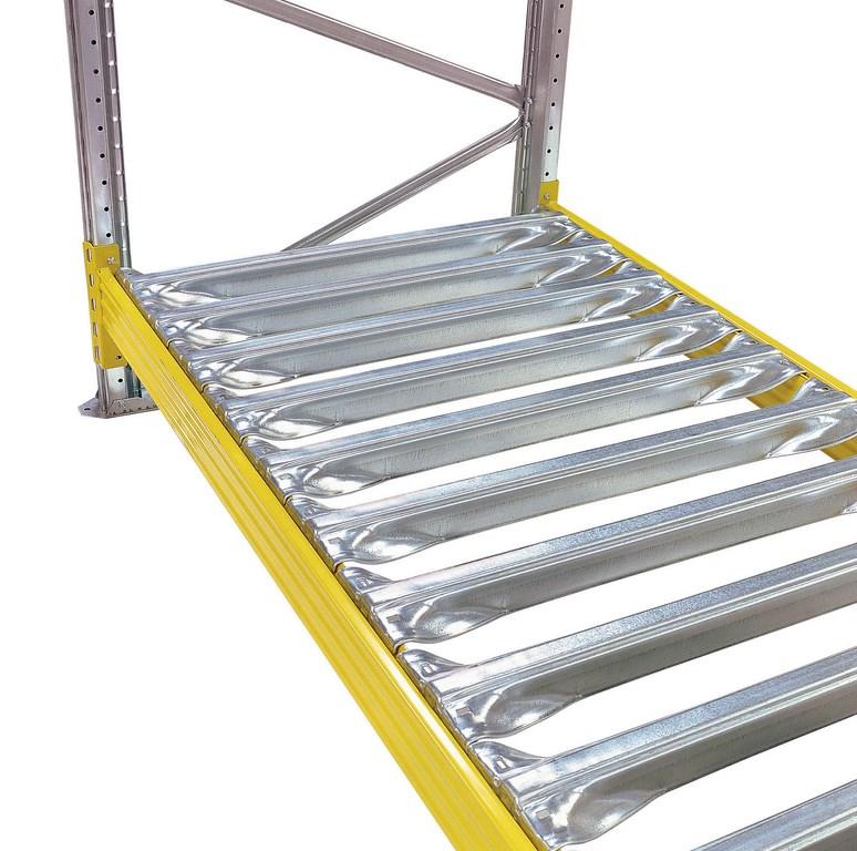 Platelage métallique claire voie pour rayonnage lourd palstar l.3500 x p.800 mm_0