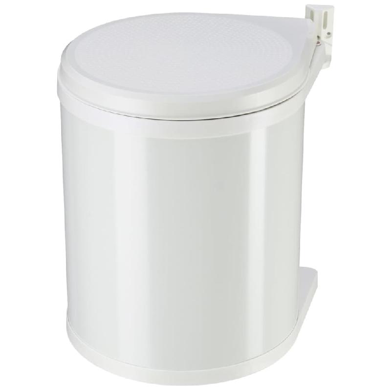 Poubelle automatique cuisine 50 litres avec récipient intérieur acier au  carbone 14_0003100