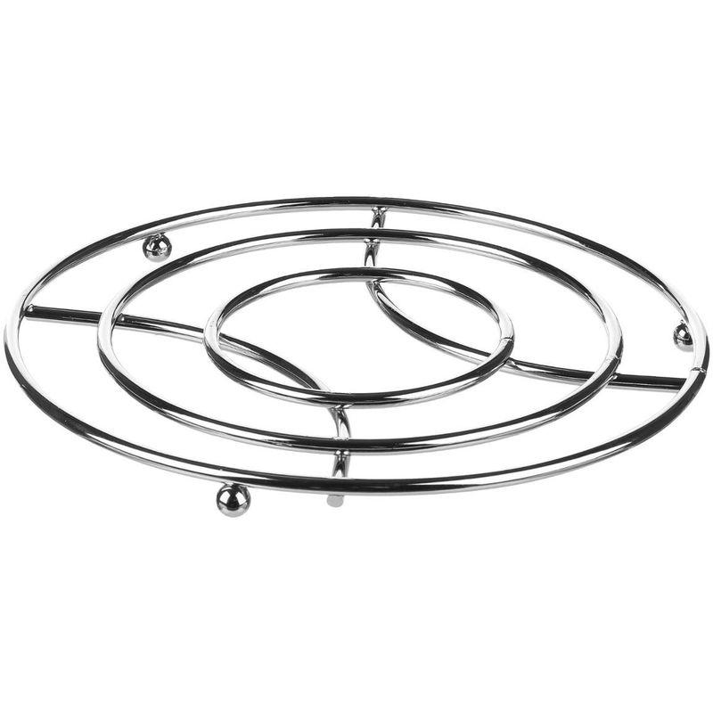 Dessous plat vintage chrome design - Arts de la table
