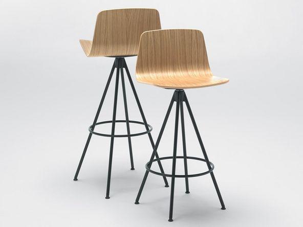 Chaise haute coque bois_0