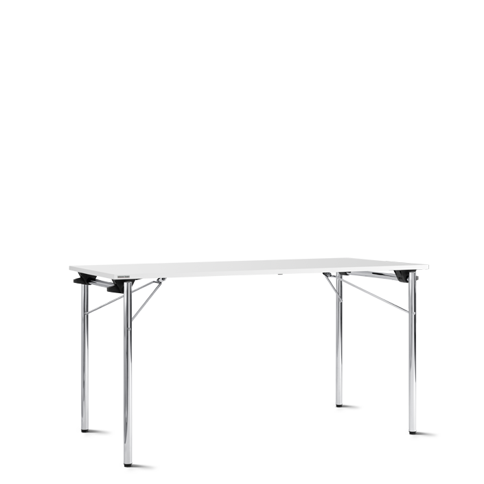 Table pliante, piètement 4 pieds, pieds ronds_0