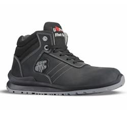 U-Power - Chaussures de sécurité hautes hydrofuges HENRY - Environnements humides - S3 SRC Gris Foncé Taille 36 - 36 gris matière synthétique 803_0