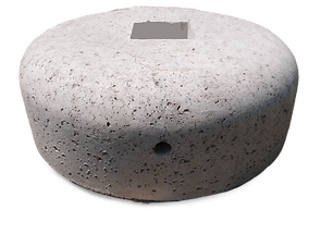 Bloc de béton moulé empilable - Masse béton 72 KG Lestage - REF2200072_0