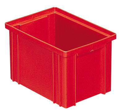 Caisse plastique 3.6 litres rouge_0