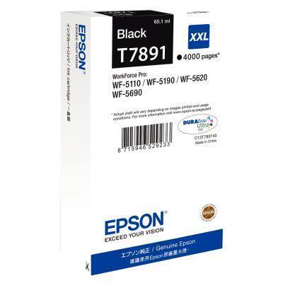 Cartouche jet d'encre Epson T789140 - Noir - Très haute capacité - Référence C13T789140_0