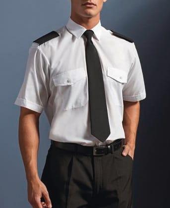 Chemise Homme manches courtes Pilote - Réf: PR212 - Premier - 65% polyester, 35% coton_0