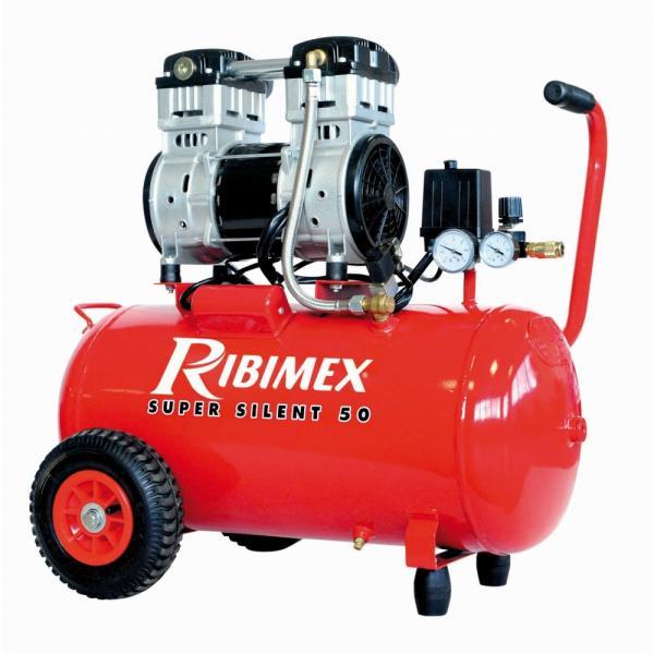 Compresseur d'air 50 litres - silencieux - RIBIMEX  - 330664_0