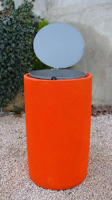 CORBEILLE EN BÉTON 150 LITRES 
