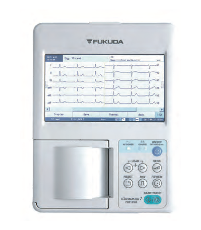 Ecg cardimax® fcp-8100 - 3 pistes - électrocardiogramme (ecg)_0