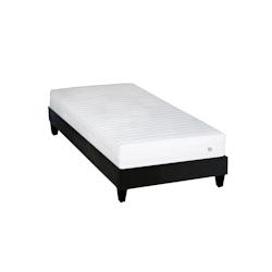 Ensemble  Matelas Latex Like + Sommier Bois 90x200 cm EGIO OLYMPE LITERIE - blanc Mousse à mémoire de forme 4BA.GA.K15.0920_0