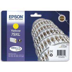 Epson cartouche jet d'encre jaune xl (2 000 p) ''tour de pise'' (t7904) - c13t79044010_0