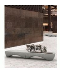 Jardinière en béton design waves- BOW_0