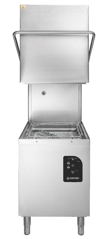 Lave vaisselle à capot Doseur détergent & Pompe de vidange Panier 500 x 500 mm - LVMC110D_0