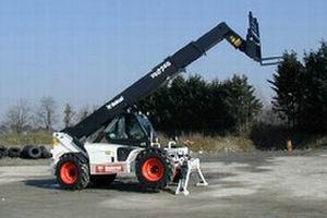 Mini-pelle sur chenille télescopique T40140 - 4 tonnes - Levage jusqu'à 13,61 mètres_0