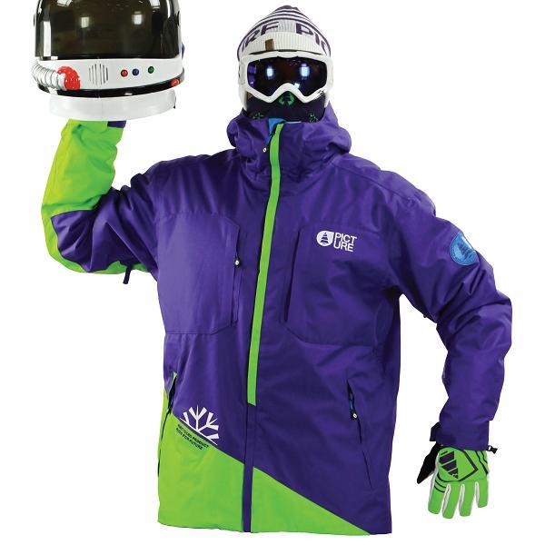 PICTURE ORGANIC VESTE DE SKI ALASKA VIOLETTE VÊTEMENTS DE SKI