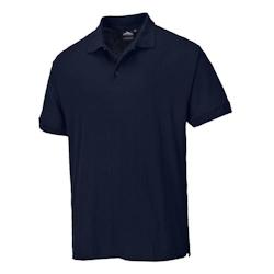 Portwest - Polo de travail manches courtes NAPLES Bleu Foncé Taille S - S 5036108212040_0