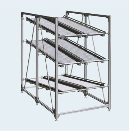 Rayonnage Ecoflow entièrement monté ou en kit - Conductibilité ESD - Charges élevées_0