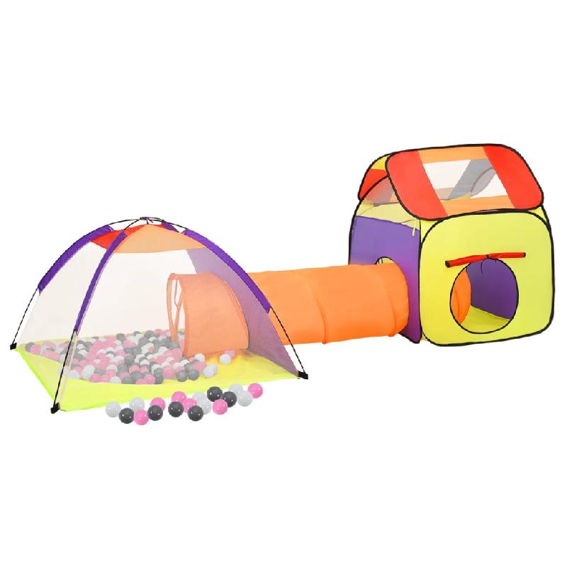 TENTE DE JEU POUR ENFANTS AVEC 250 BALLES MULTICOLORE 02_0005166_0