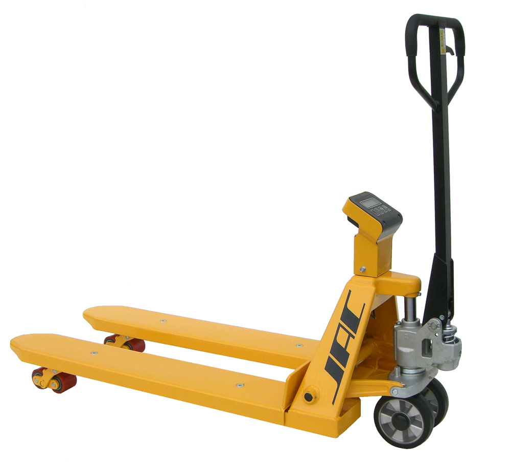 Transpalette peseur manuel - Compact et résistant - Capacité 2000kg - Dimensions 1150x572mm_0