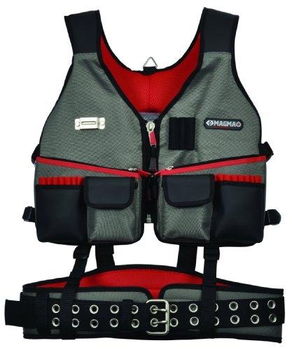 C.K Magma MA2728 - Gilet de travail avec ceinture rembourrée et 23 poches, bande réfléchissante_0