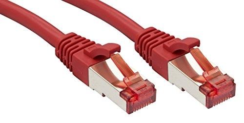 Lindy 47751 - Câble réseau Cat.6 S/FTP 250 MHz en cuivre - 5 m - Rouge_0