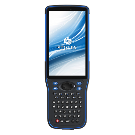 Contrôleur de terrain robuste Stonex SH5A - Ordinateur de poche avec clavier physique, appareil photo 13MP et logiciel Cube A v6_0