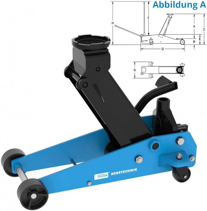 Cric rouleur 3 tonnes grh 3/500 q_0