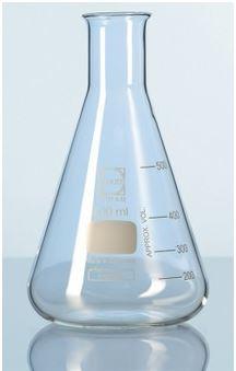 Fiole d'Erlenmeyer à col étroit - AS21636 - 250ml, conique pour mélanges et chauffage uniforme_0