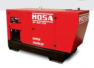 Groupe électrogène diesel MOSA GE 165 PSX - Triphasé 150 kVA - Refroidissement à eau - Super insonorisé_0