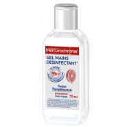 Gel hydroalcoolique désinfectant Mercurochrome - 75ml - Parfum pamplemousse_0