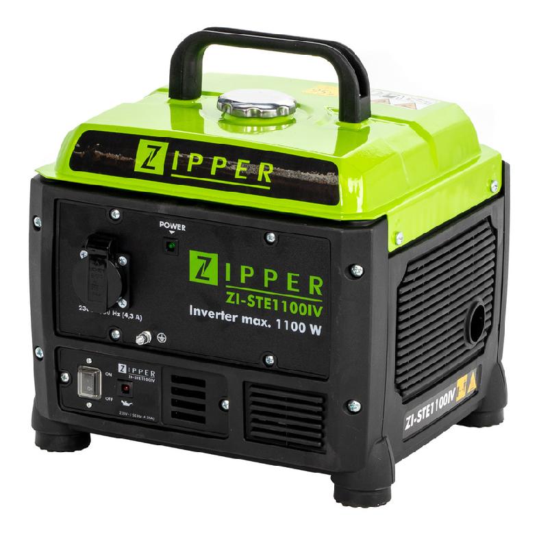 GROUPE ELECTROGENE INVERTER PORTABLE 1100W 230V ZIPPER ZISTE1100IV