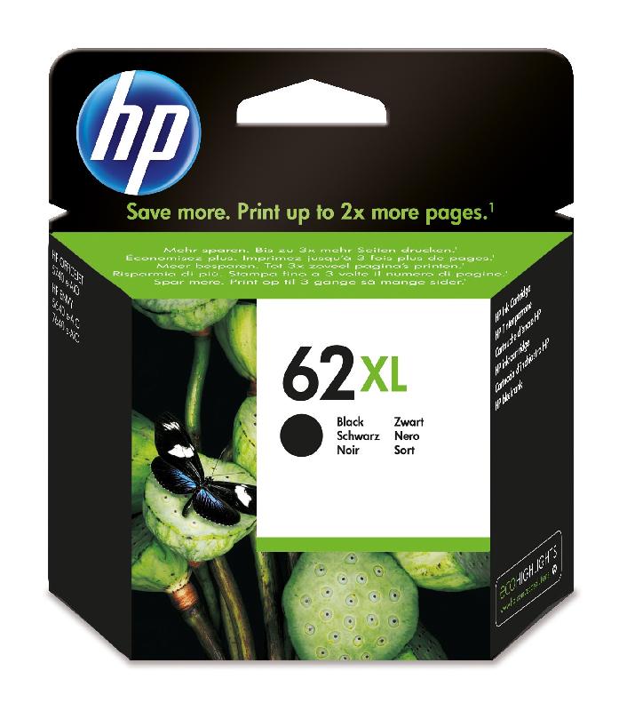 HP 62XL cartouche d'encre noire grande capacité authentique_0