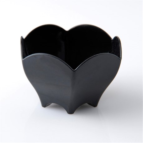 MISE EN BOUCHE TULIPE D.6.3X4.4 CM NOIR (VENDU PAR 1000)