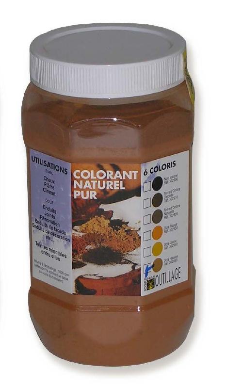 MONDELIN-COLORANT NATUREL 1000CC-TERRE D'OMBRE CALCINÉE