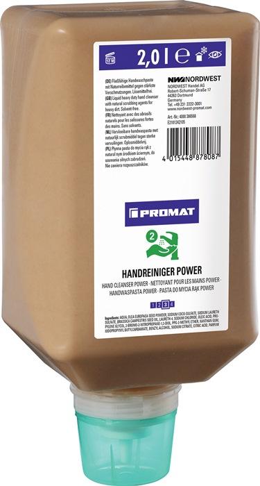 Nettoyant pour les mains Power 2 l sans savon, sans solvant, parfumé PROMAT_0