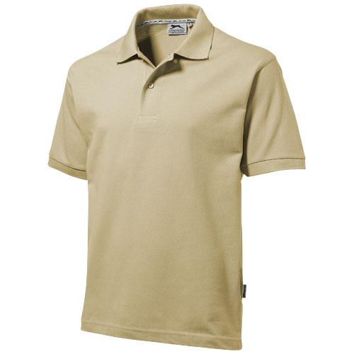 Polo manches courtes pour homme Forehand 33S01121 - maille piquée 100% coton peigné 200-220 g/m²_0
