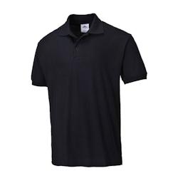 Portwest - Polo de travail manches courtes NAPLES Noir Taille L - L 5036108034888_0