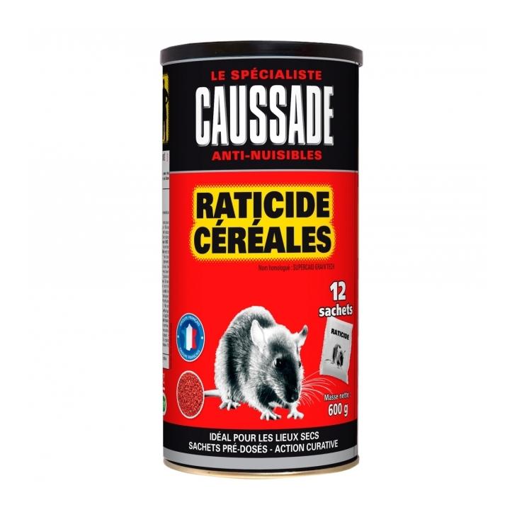 RATICIDE CÉRÉALES 600G - CAUSSADE