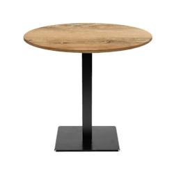 Restootab - Table Ø70cm - modèle Milan chene slovene - marron TB-MIL-R70M-CH.SLO_0
