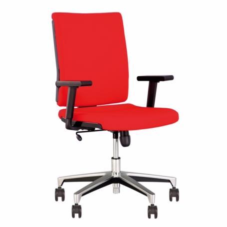 Siège de bureau ergonomique MADAME rouge - design, confort et qualité professionnelle_0
