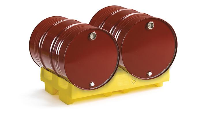 Support pour 2 fûts 200l en polyéthylène_0