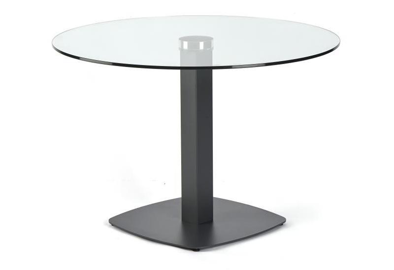 Table ronde plateau verre Duo_0
